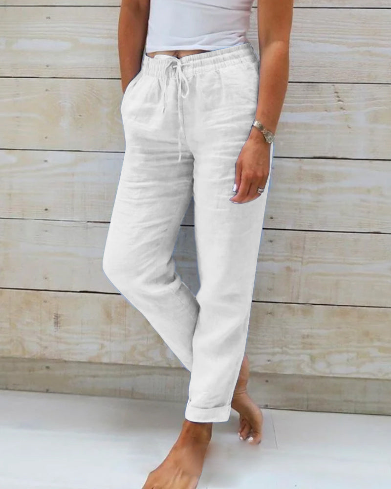 Sanne™ - Rekbare Lichtgewicht Broek (1+1 GRATIS)