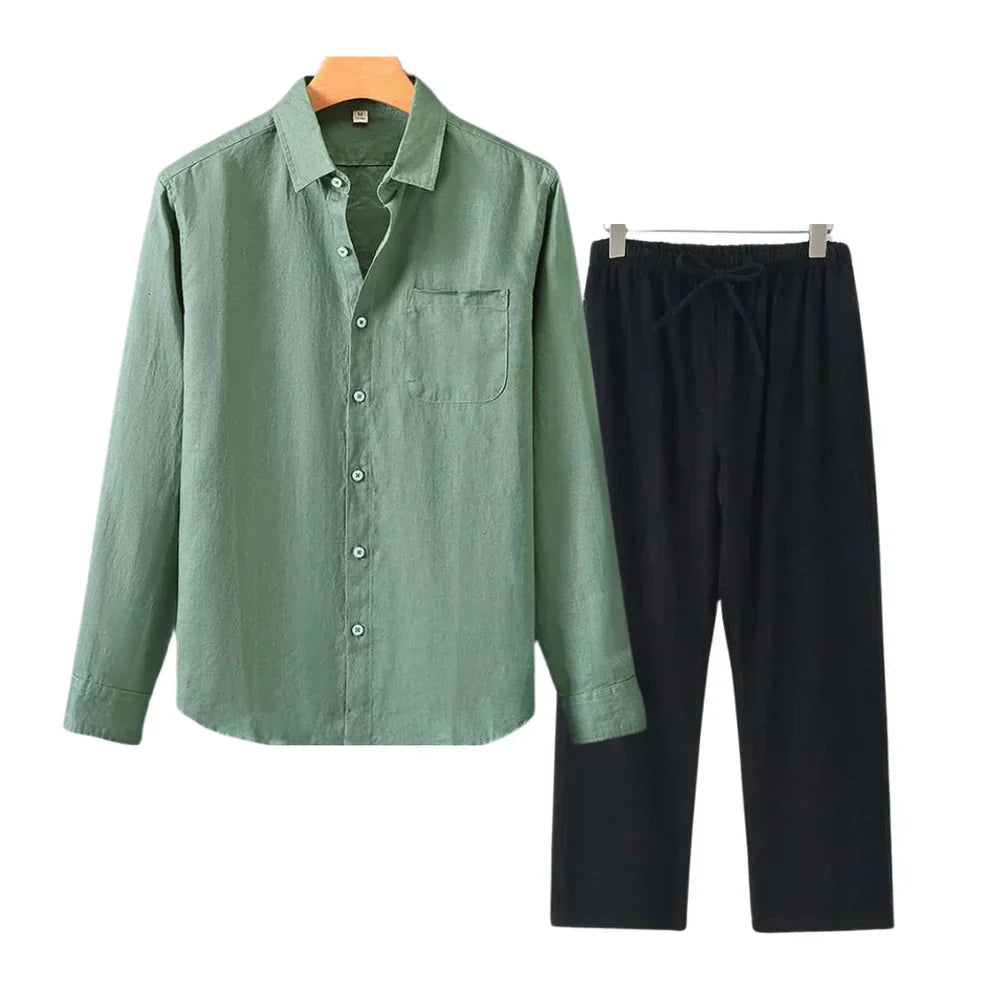OSCAR | LINNEN COMBO LONGSLEEVE