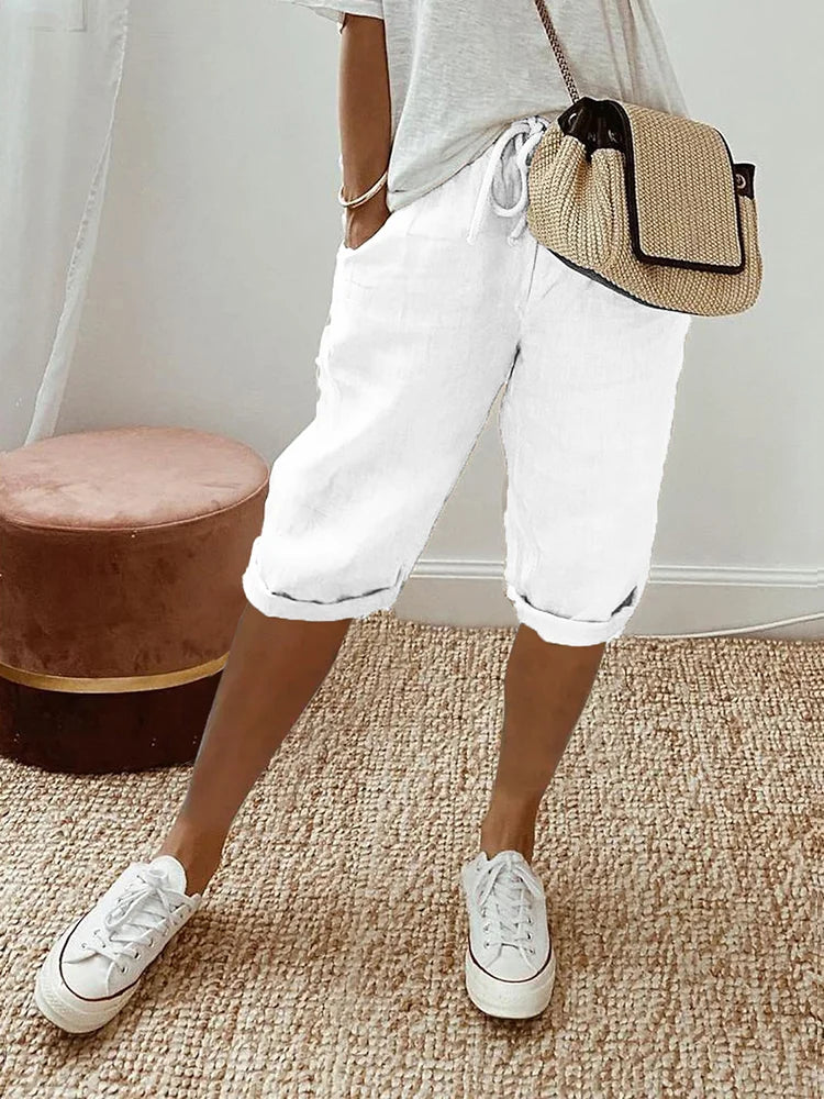 Nienke™ Linnen dames shorts