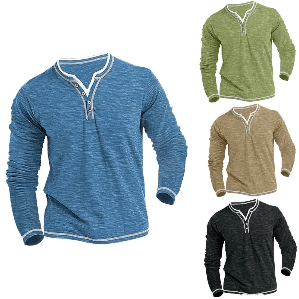 Dennis™ | Long Sleeve Met V-hals