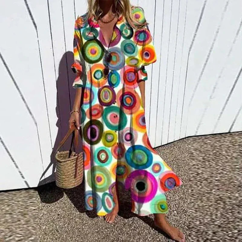 Jessy | Luxe Boho Maxi Jurk
