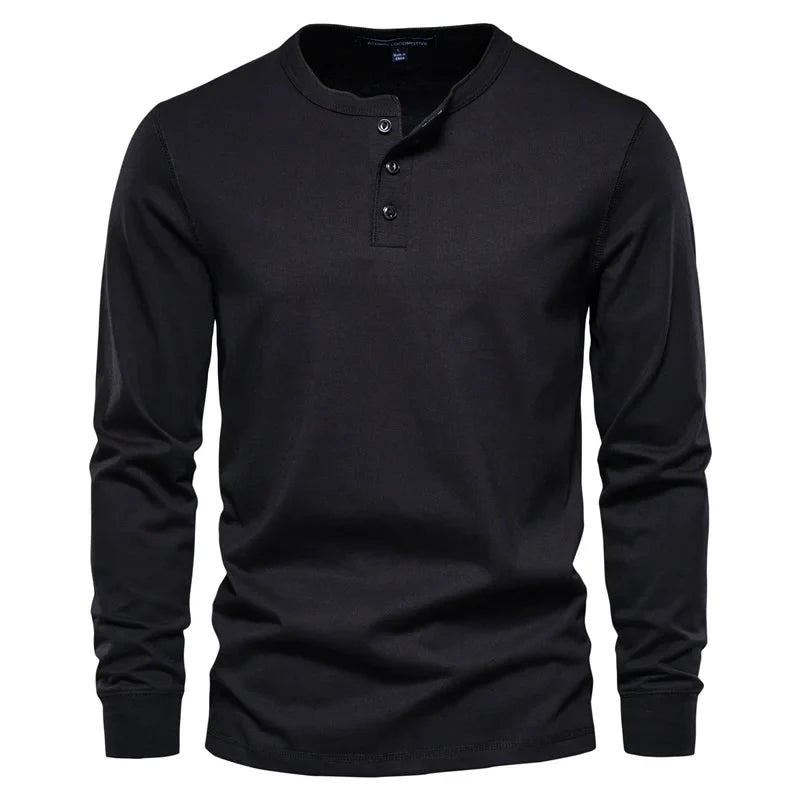 Vanvinci™ | Long Sleeve Shirt Met Knopen