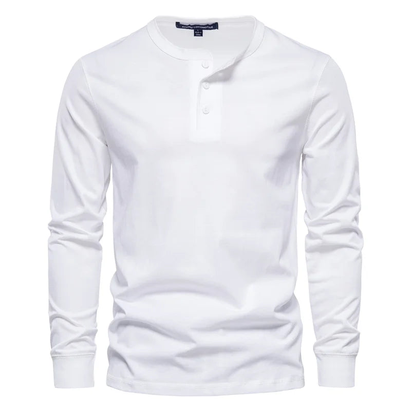 Vanvinci™ | Long Sleeve Shirt Met Knopen