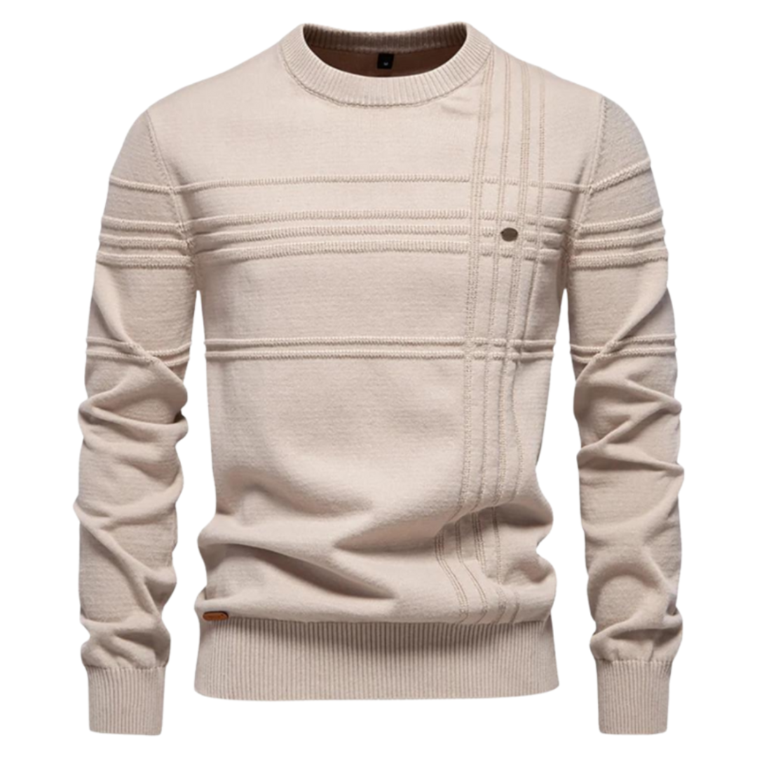 Daan™ | Herentrui Met Ruitdesign