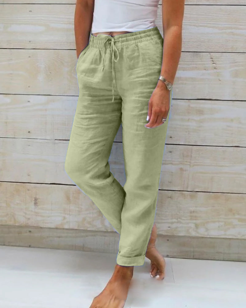 Sanne™ - Rekbare Lichtgewicht Broek (1+1 GRATIS)