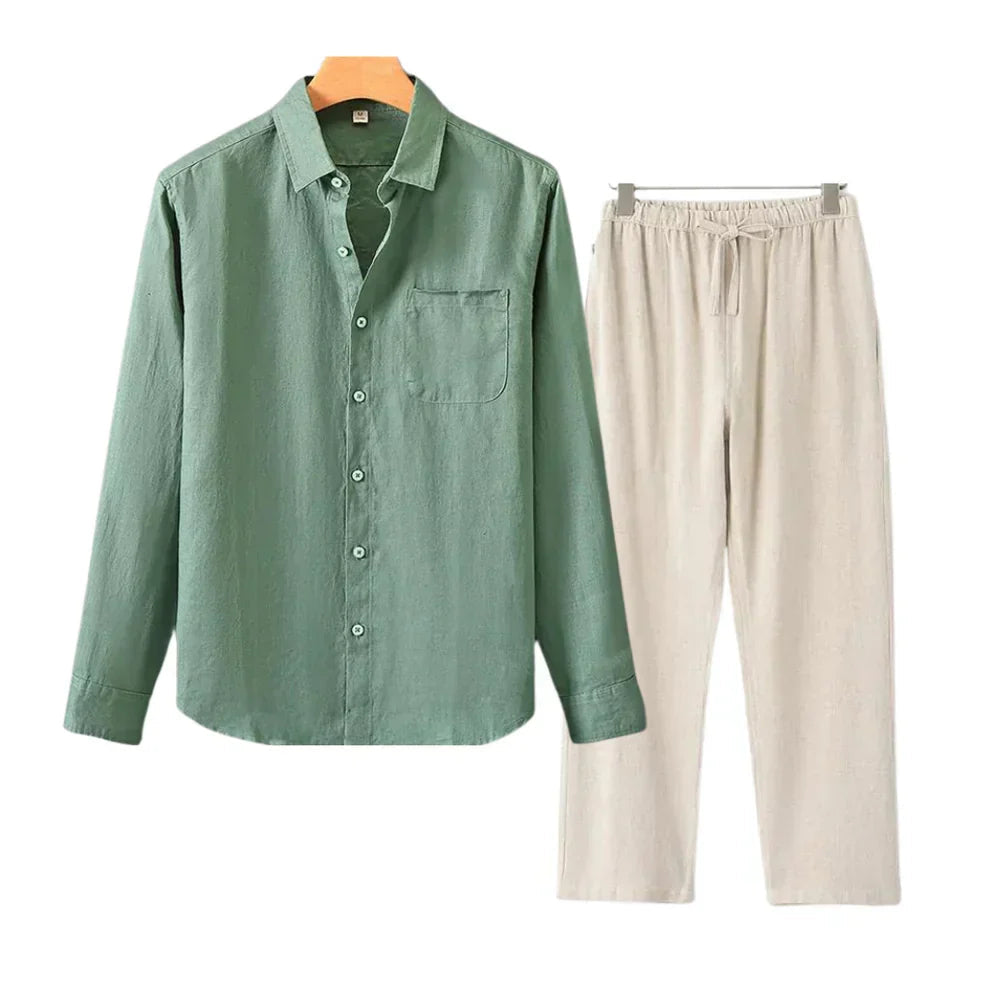 OSCAR | LINNEN COMBO LONGSLEEVE