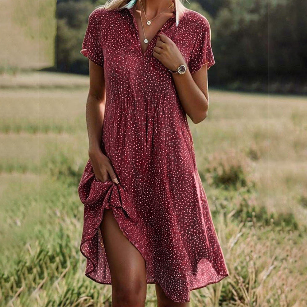 Els | Flowy Midi Jurk