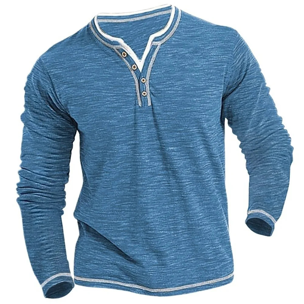 Dennis™ | Long Sleeve Met V-hals