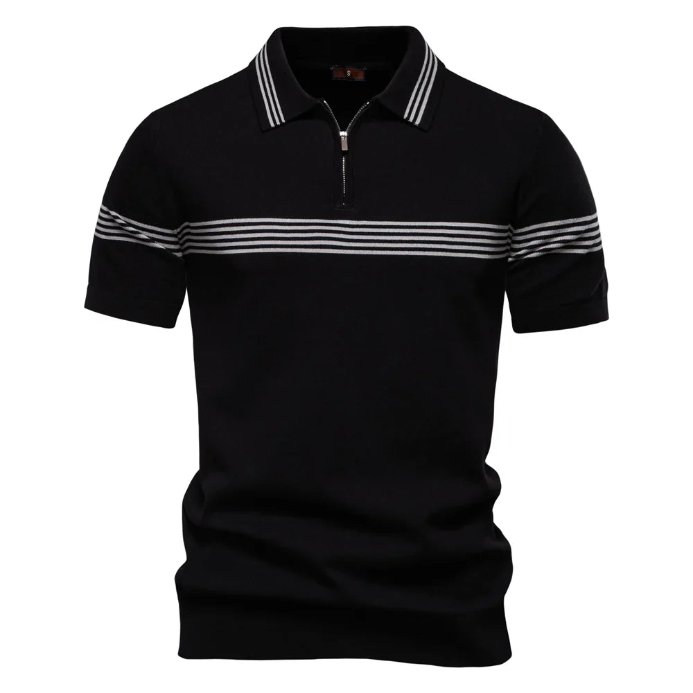 Vanvinci™ | Polo Met Streepdesign
