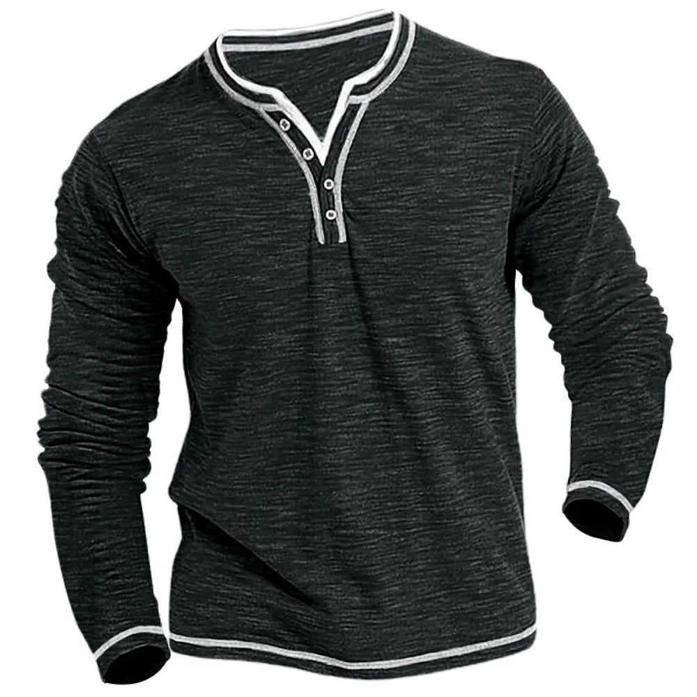 Dennis™ | Long Sleeve Met V-hals