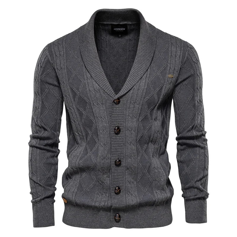Marcel™ | Heren Cardigan met Knopen