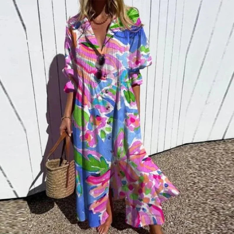 Jessy | Luxe Boho Maxi Jurk