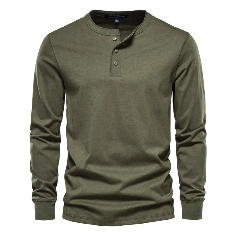Vanvinci™ | Long Sleeve Shirt Met Knopen