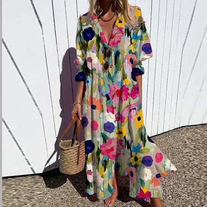Jessy | Luxe Boho Maxi Jurk