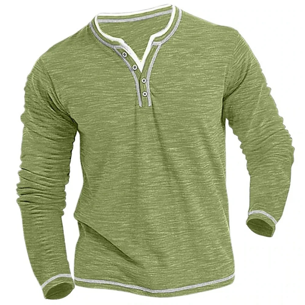 Dennis™ | Long Sleeve Met V-hals