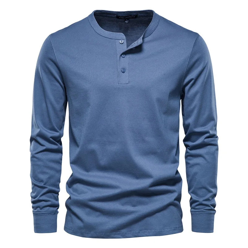 Vanvinci™ | Long Sleeve Shirt Met Knopen
