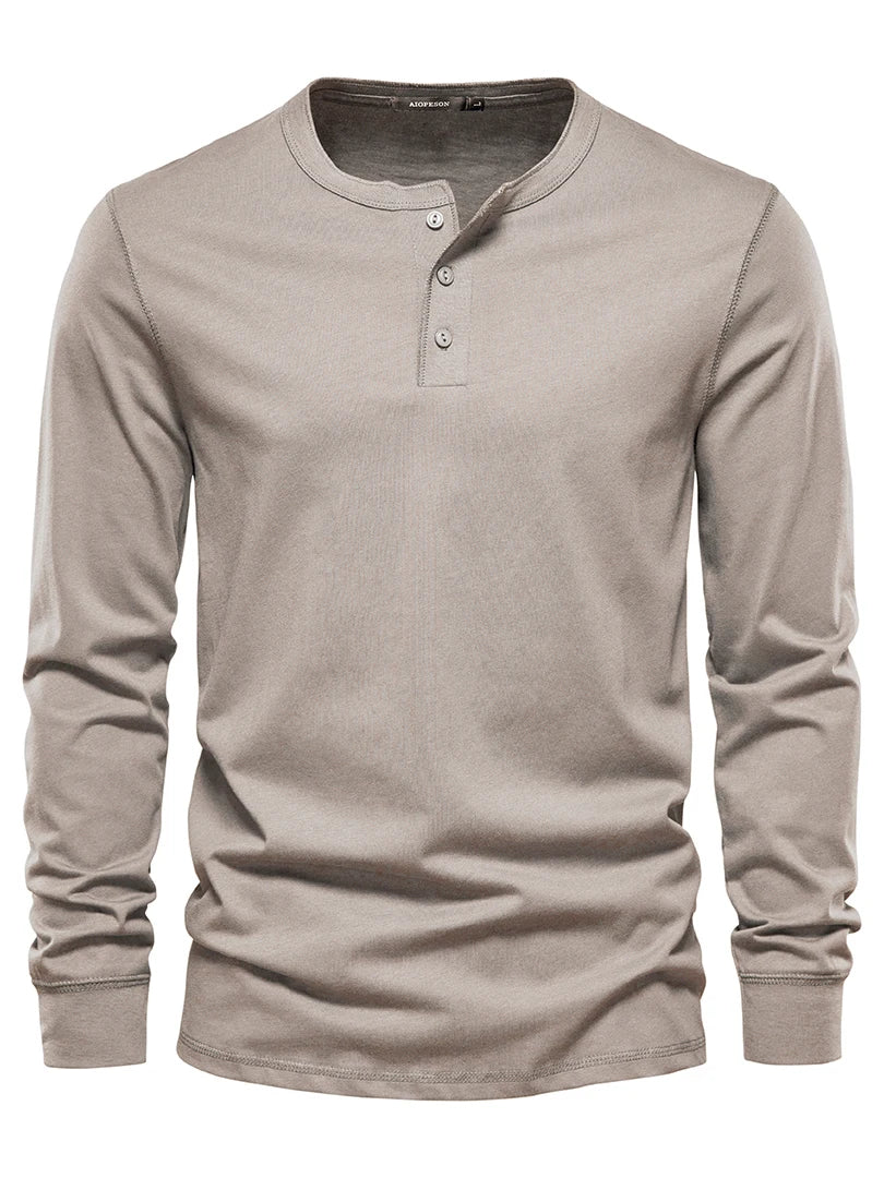 Vanvinci™ | Long Sleeve Shirt Met Knopen
