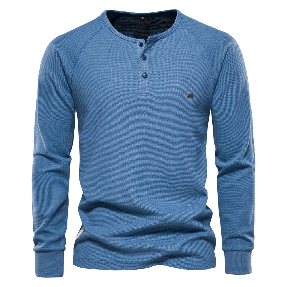 Leo™ | Long Sleeve Shirt Met Knopen