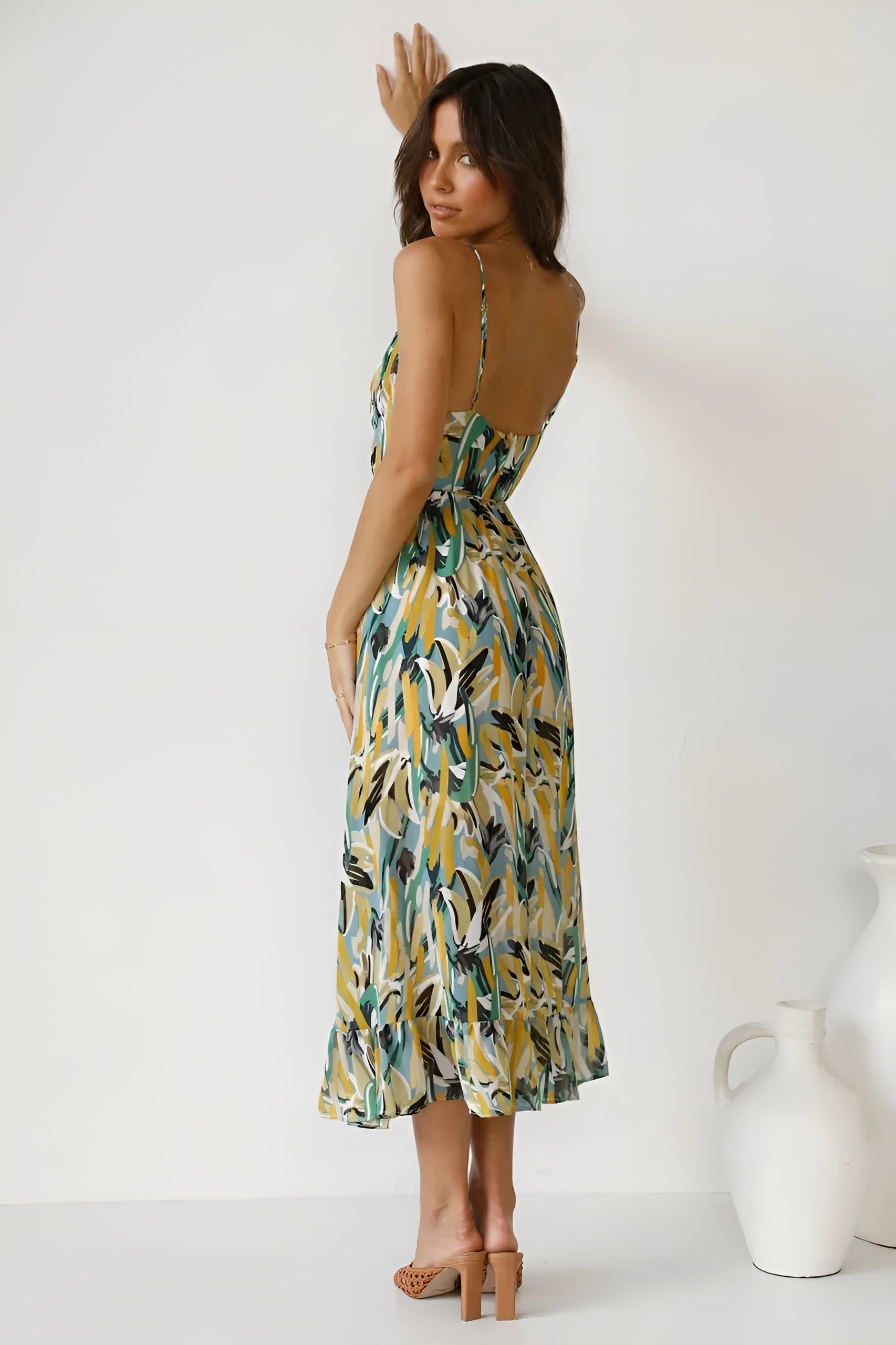 Lenea | Jurk met Lenteprint