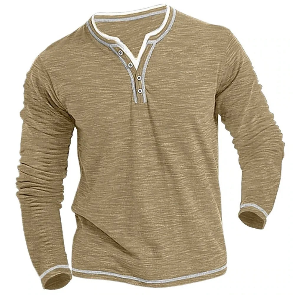 Dennis™ | Long Sleeve Met V-hals