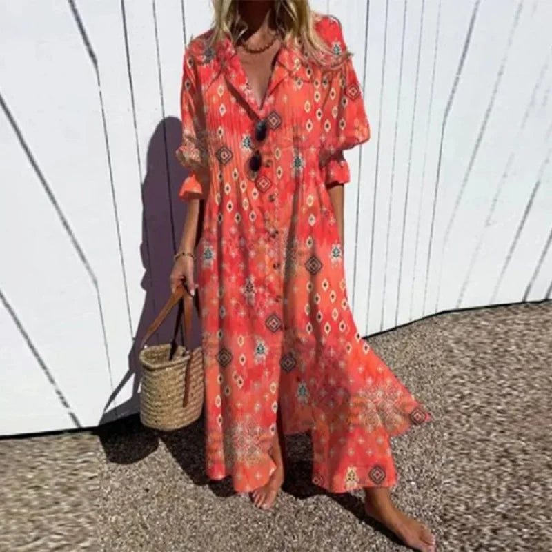 Jessy | Luxe Boho Maxi Jurk