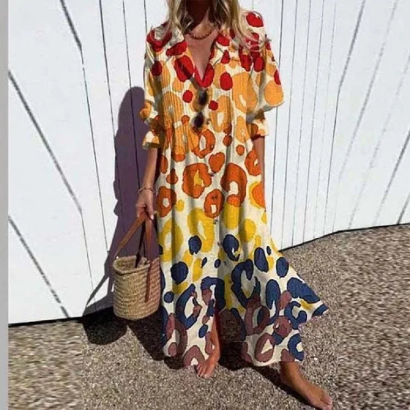 Jessy | Luxe Boho Maxi Jurk