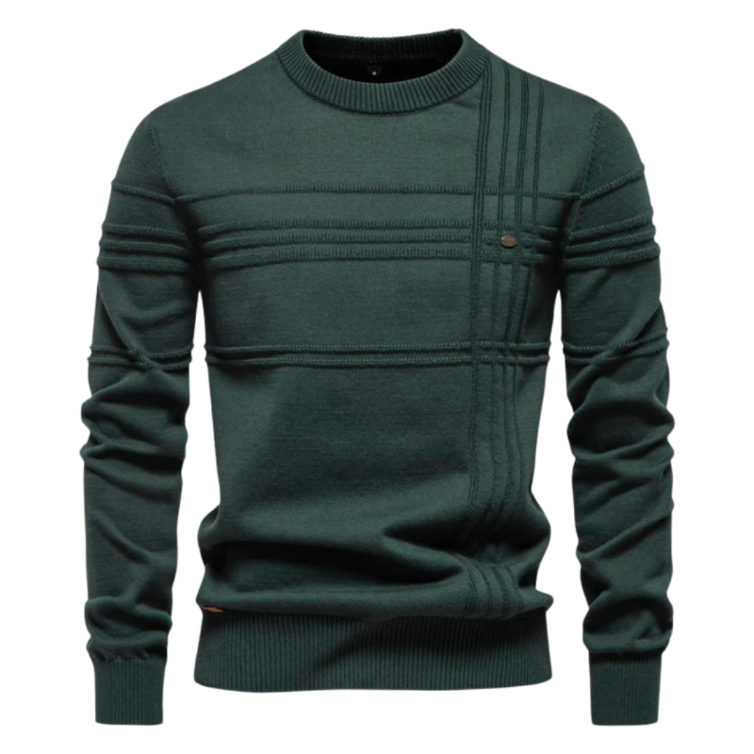 Daan™ | Herentrui Met Ruitdesign