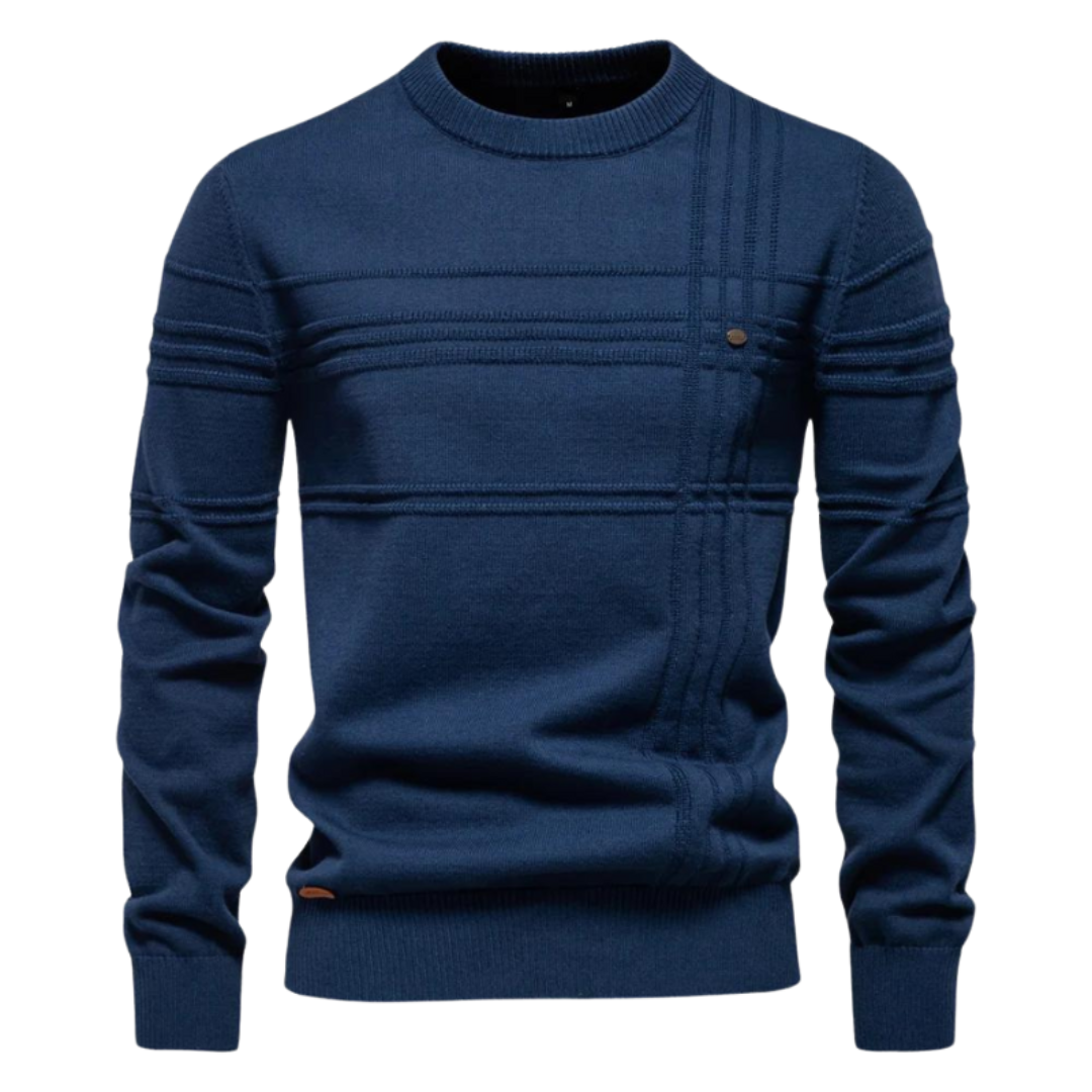 Daan™ | Herentrui Met Ruitdesign