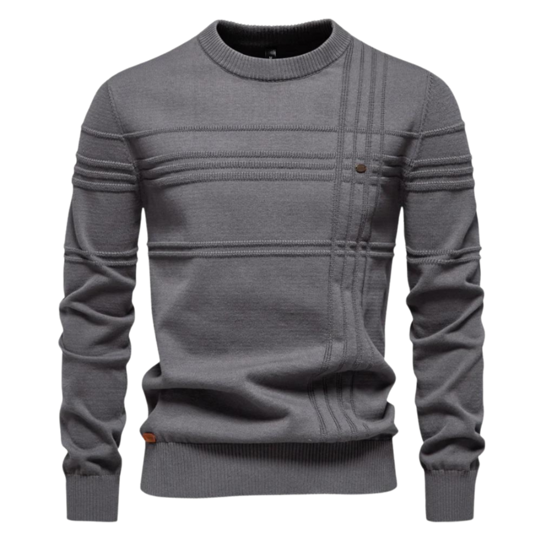 Daan™ | Herentrui Met Ruitdesign