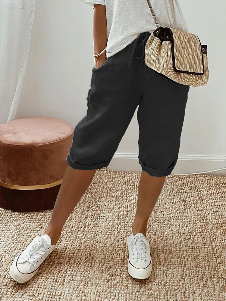 Nienke™ Linnen dames shorts